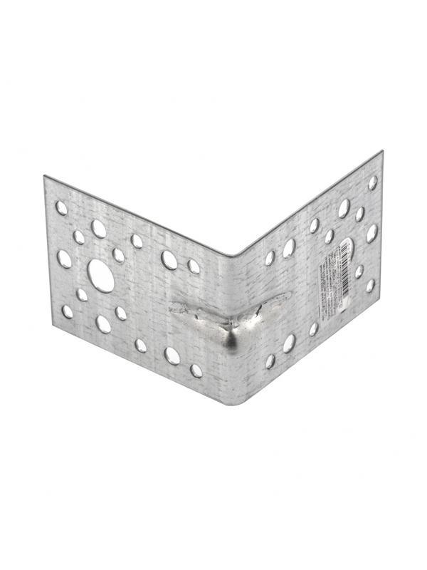 Крепежный уголок усиленный 1.7 мм, KUU 90 x 90 x 65 мм Россия Сибртех