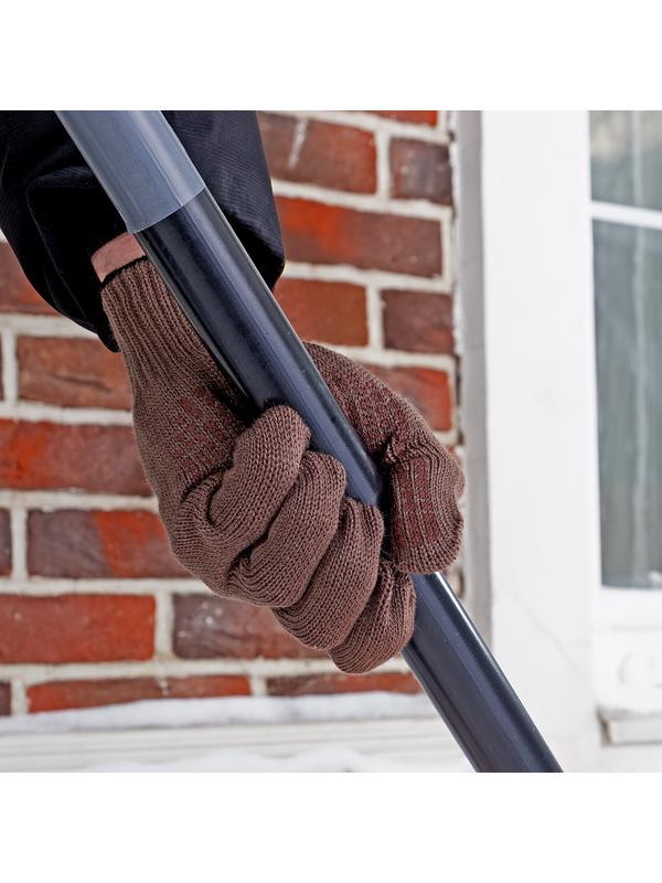 Перчатки трикотажные, акрил, ПВХ гель, 