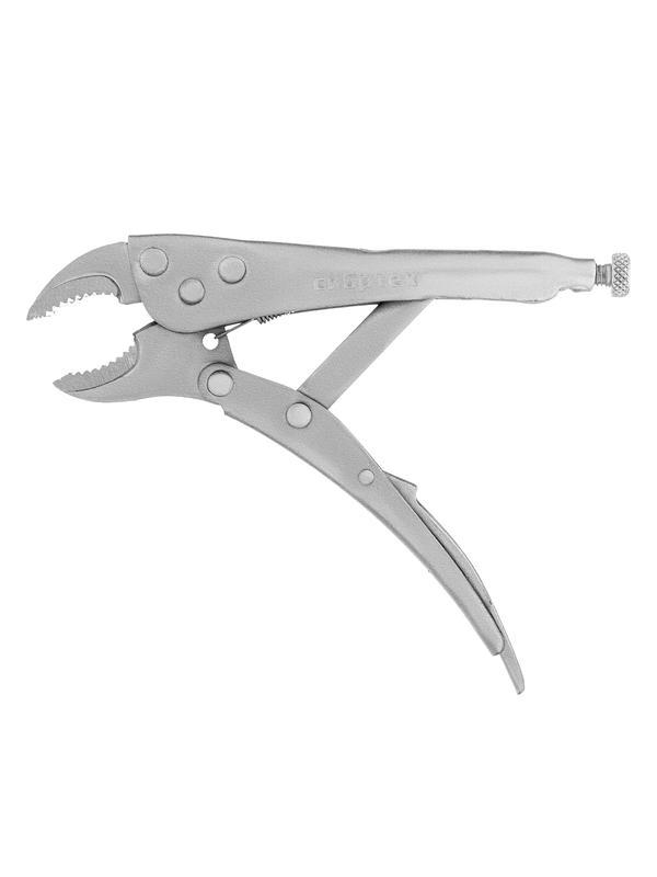 Зажим ручной, полукруглый захват, 180 мм// Сибртех