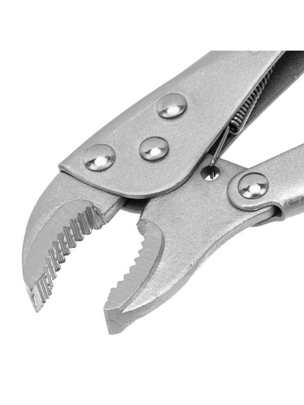 Зажим ручной, полукруглый захват, 180 мм// Сибртех