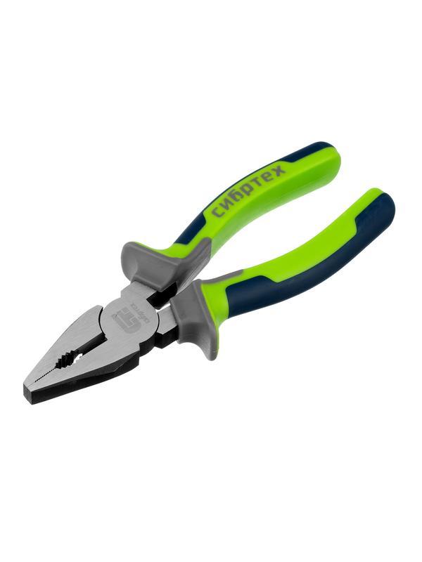 Плоскогубцы комбинированные, 160 мм, фосфатирование, трехкомпонентные рукоятки Сибртех