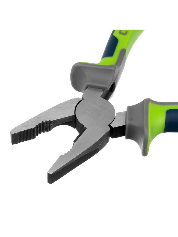 Плоскогубцы комбинированные, 160 мм, фосфатирование, трехкомпонентные рукоятки Сибртех