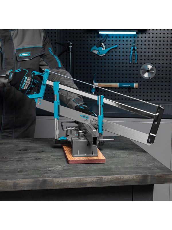 Стусло прецизионное, пила 550 мм, две прижимные струбцины Gross