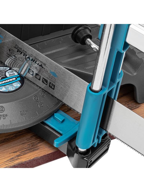 Стусло прецизионное, пила 550 мм, две прижимные струбцины Gross