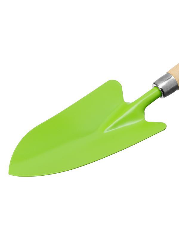 Совок посадочный узкий, 85 х 380 мм, стальной, деревянная рукоятка, Classic, Palisad