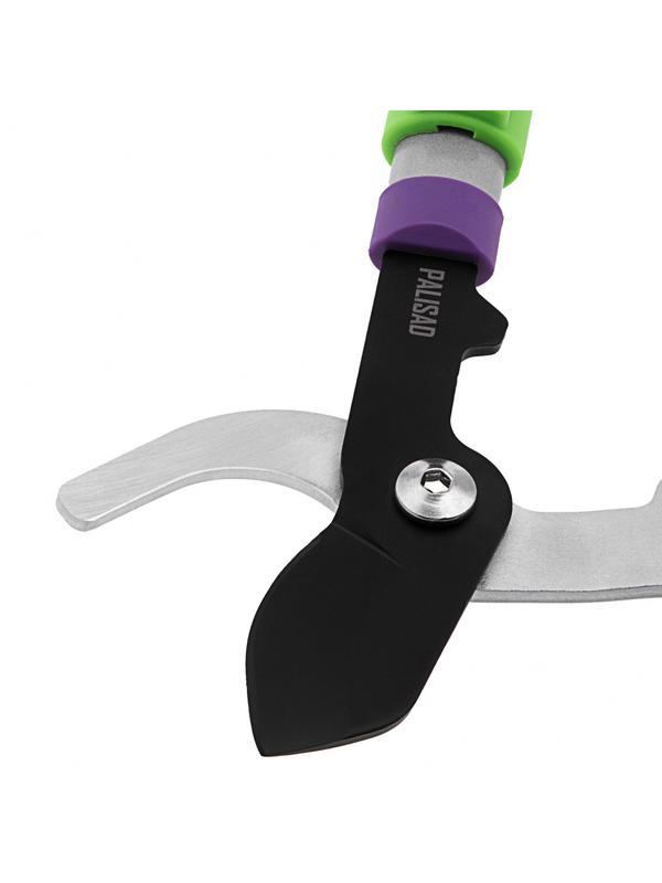 Сучкорез прямого реза, 505 -710 мм, телескопические стальные обрезиненные рукоятки, Palisad