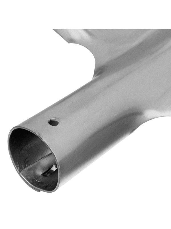 Лопата штыковая, нержавеющая сталь, 200х265 мм, ребра жесткости, без черенка, Россия Сибртех