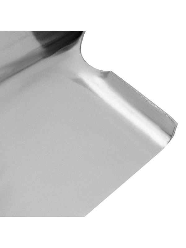 Лопата штыковая, нержавеющая сталь, 200х265 мм, ребра жесткости, без черенка, Россия Сибртех