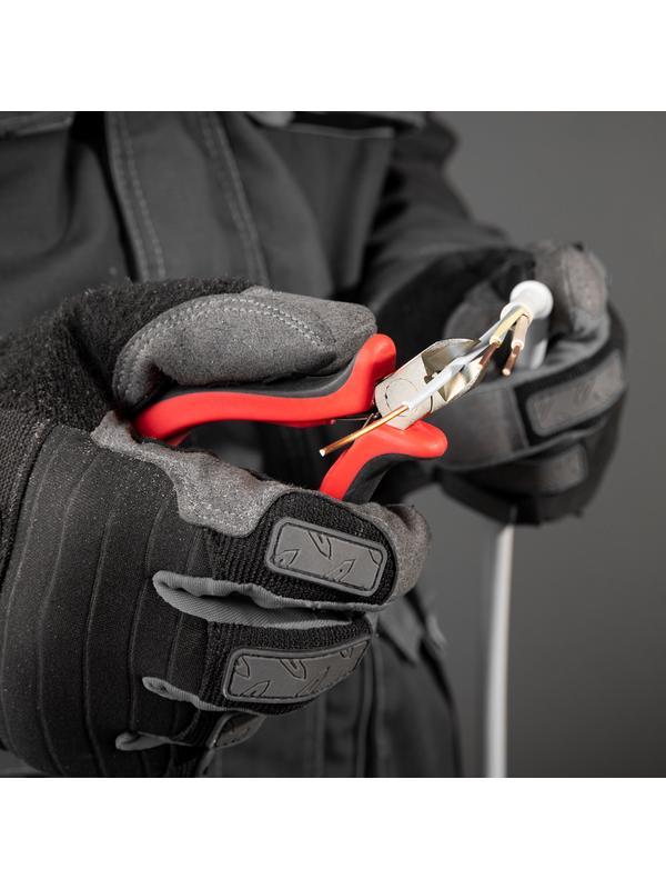 Бокорезы Mini, 130 мм, никелированные, авторазжим, двухкомпонентные рукоятки Matrix