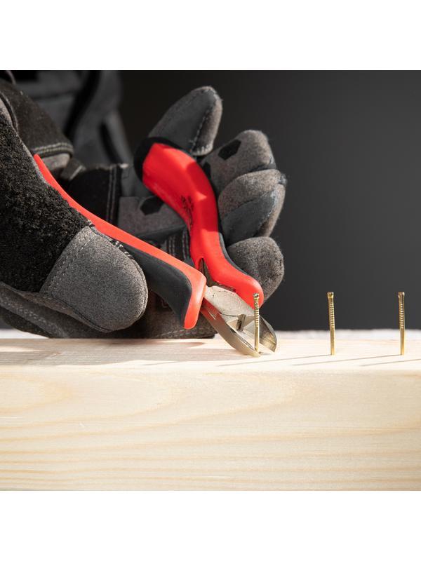 Бокорезы Mini, 130 мм, никелированные, авторазжим, двухкомпонентные рукоятки Matrix