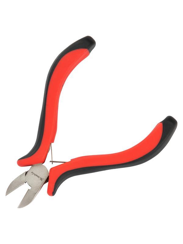 Бокорезы Mini, 130 мм, никелированные, авторазжим, двухкомпонентные рукоятки Matrix