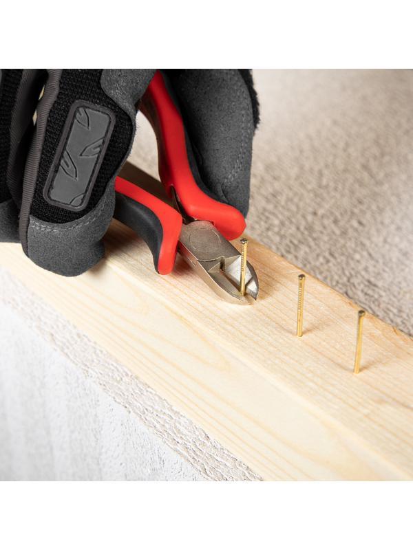 Бокорезы Mini, 130 мм, никелированные, авторазжим, двухкомпонентные рукоятки Matrix