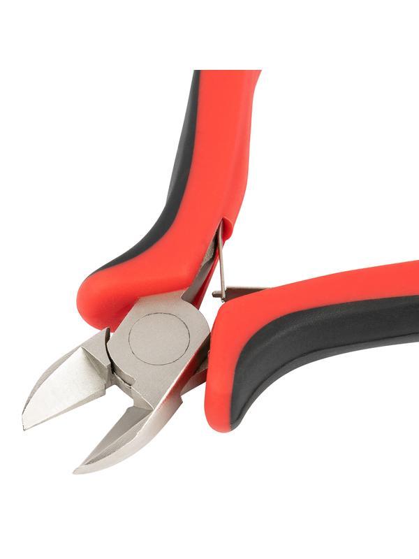 Бокорезы Mini, 130 мм, никелированные, авторазжим, двухкомпонентные рукоятки Matrix