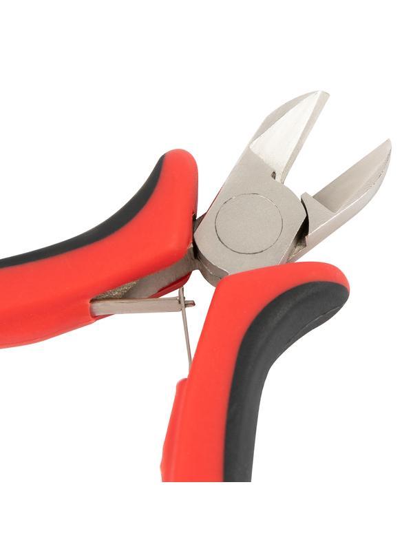 Бокорезы Mini, 130 мм, никелированные, авторазжим, двухкомпонентные рукоятки Matrix