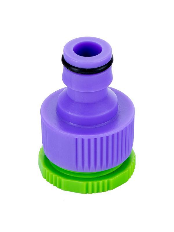 Набор для подключения шланга 3/4, пистолет 7 режимов полива, адаптер, 2 соединителя Palisad