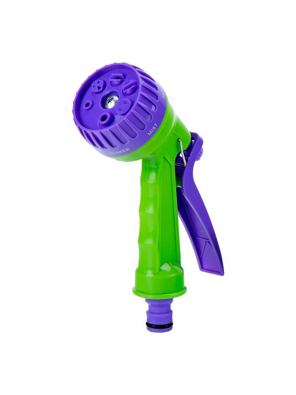 Набор для подключения шланга 3/4, пистолет 7 режимов полива, адаптер, 2 соединителя Palisad