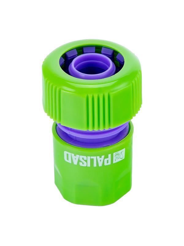 Набор для подключения шланга 3/4, пистолет 7 режимов полива, адаптер, 2 соединителя Palisad