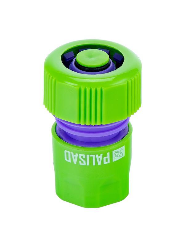 Набор для подключения шланга 3/4, пистолет 7 режимов полива, адаптер, 2 соединителя Palisad