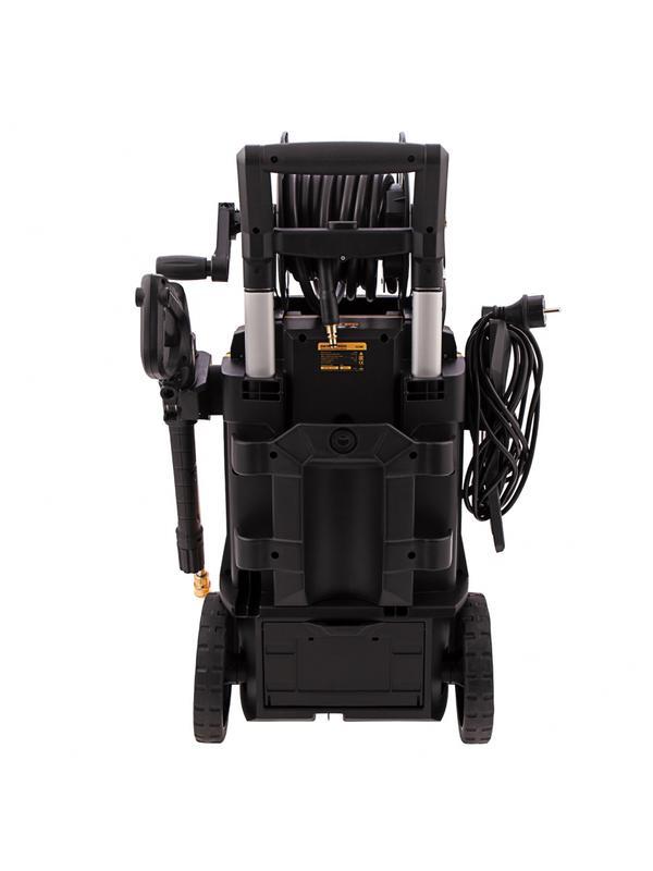 Моечная машина высокого давления R-210iD, 2600 Вт, 210 бар, 8.0 л/мин, асинхронный двигатель, барабан Denzel