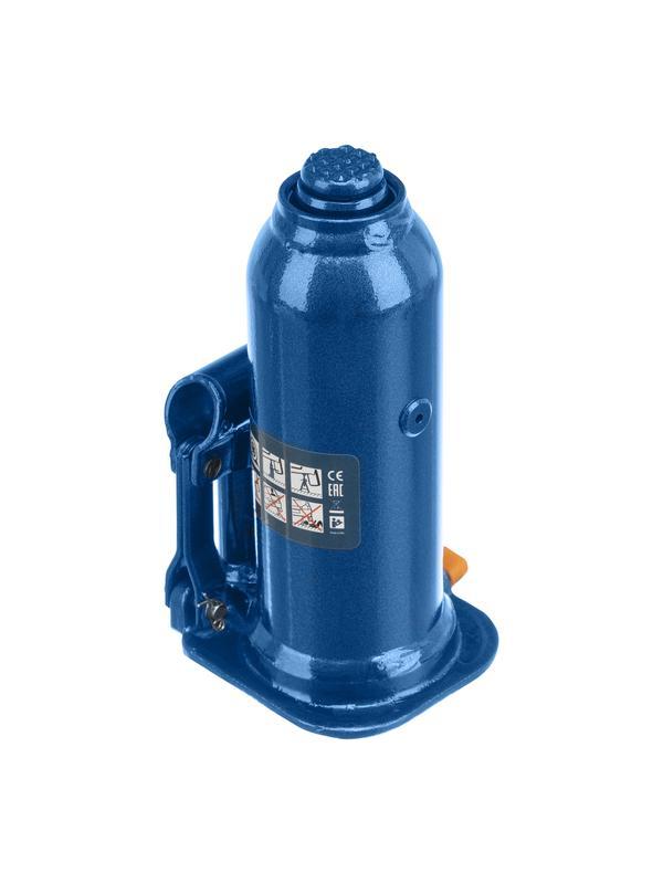 Домкрат гидравлический бутылочный, 6 т, h подъема 207-404 мм, в пластиковом кейсе Stels