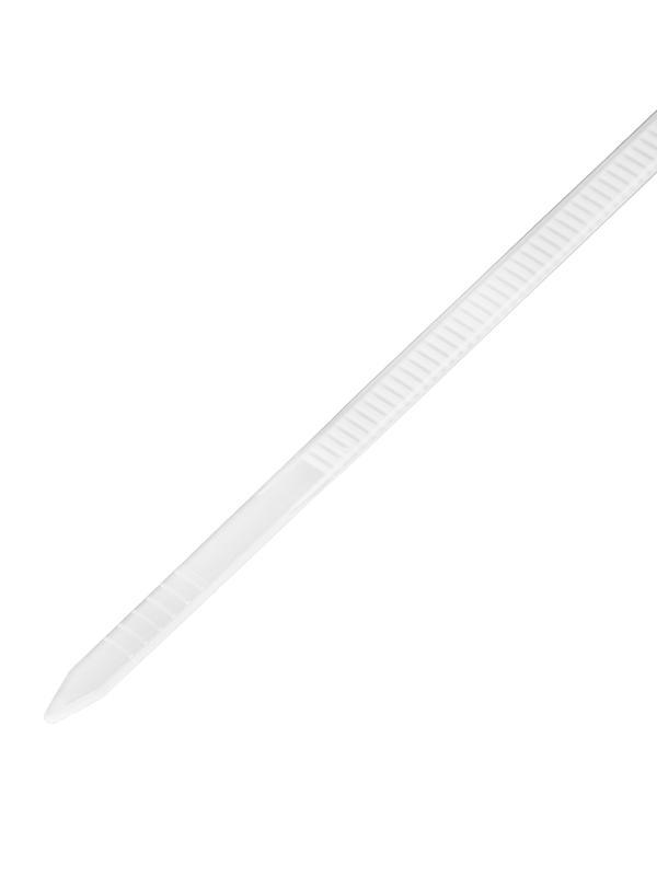 Хомуты, 370 x 3.6 мм, пластиковые, белые, 100 шт Сибртех