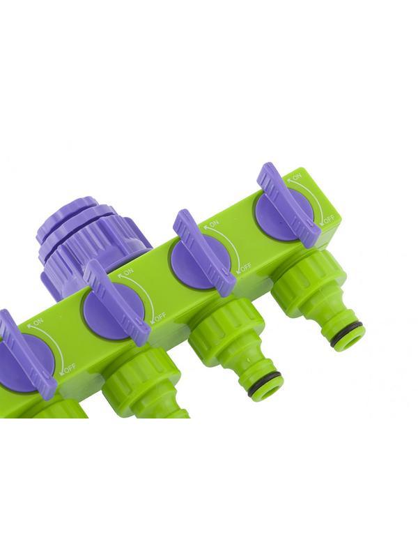 Разветвитель четырехканальный 1/2-3/4, регулируемый Palisad