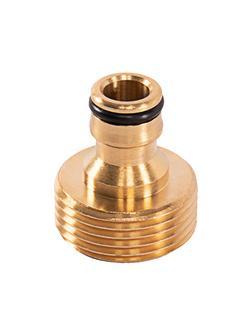 Адаптер латунный, 1, внешняя резьба Palisad