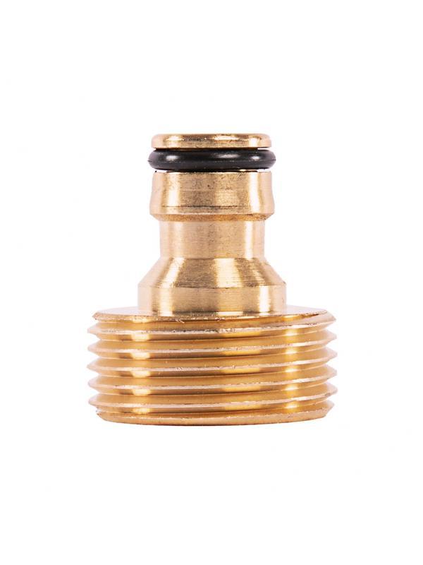 Адаптер латунный, 1, внешняя резьба Palisad