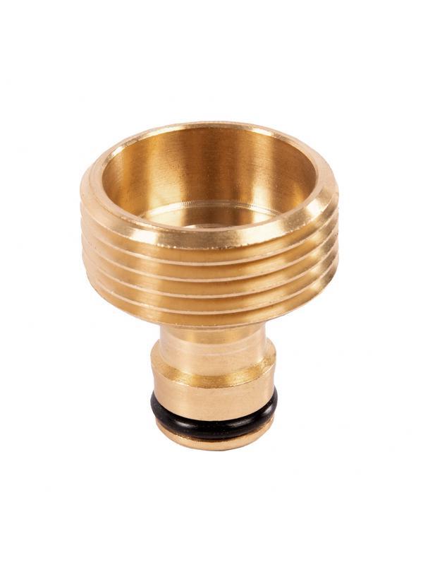 Адаптер латунный, 1, внешняя резьба Palisad