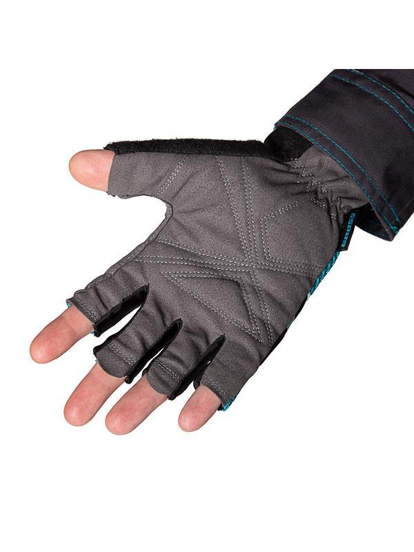 Перчатки комбинированные облегченные, открытые пальцы, AKTIV, М Gross