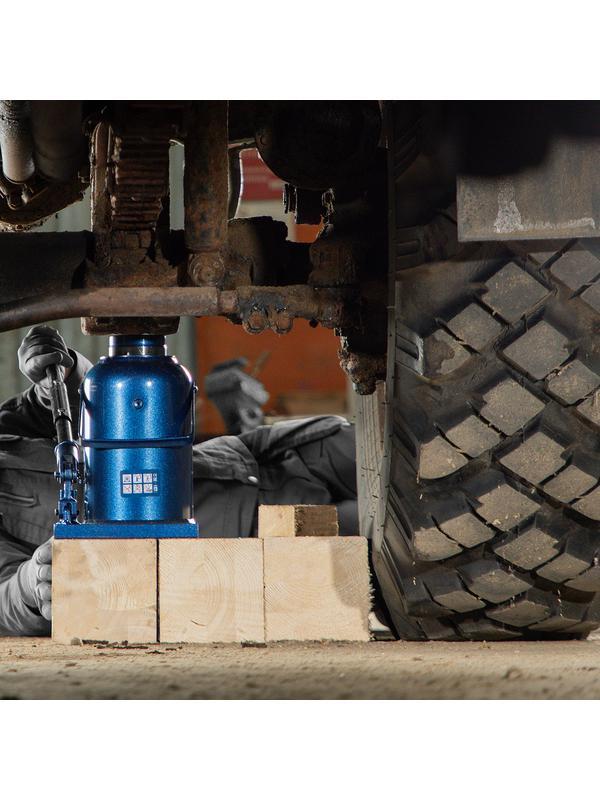 Домкрат гидравлический бутылочный, 50 т, h подъема 280-450 мм Stels