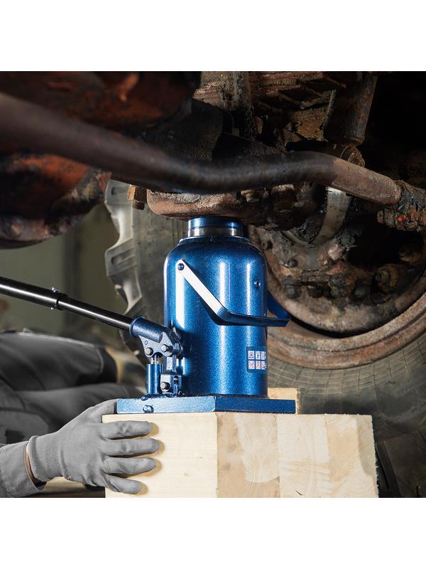 Домкрат гидравлический бутылочный, 50 т, h подъема 280-450 мм Stels