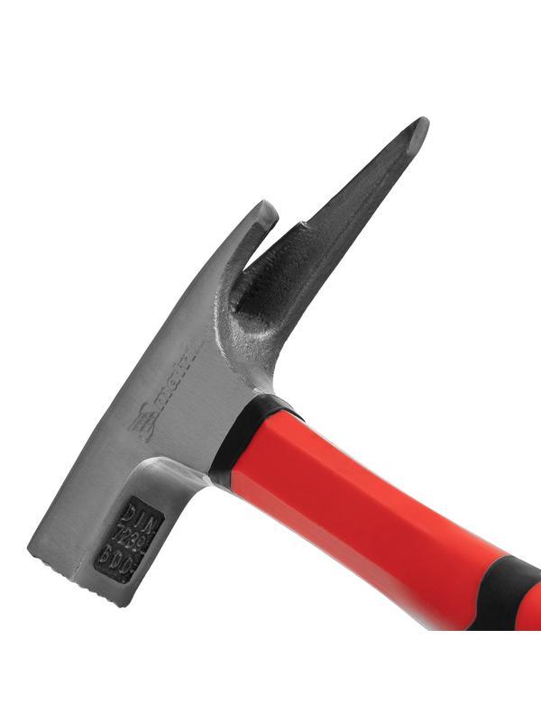 Молоток кровельщика, 600 г, фибергласовая обрезиненная рукоятка Matrix