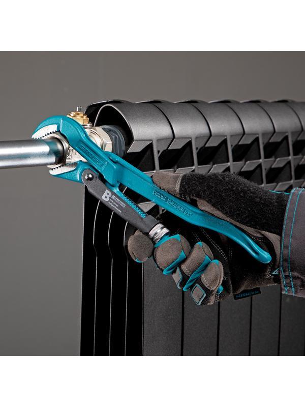 Ключ трубчатый рычажный 0.5, №0, цельнокованый, CrV, тип 