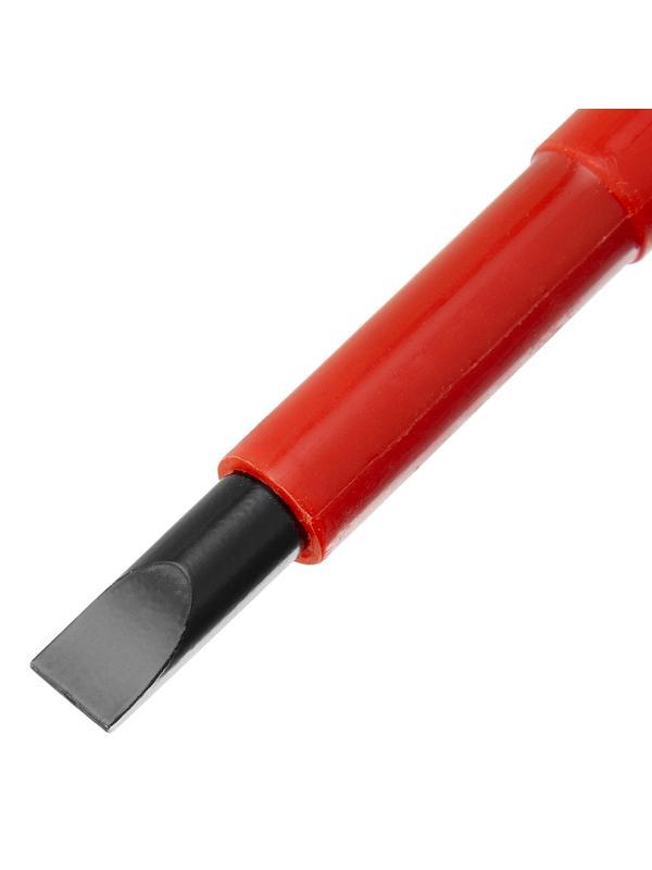 Набор отверток диэлектрических до 1000 В, 7 шт, тестер, CrV, двухкомпонентные рукоятки Сибртех