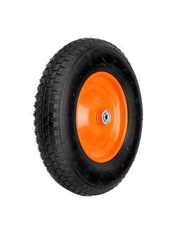 Колесо пневматическое 4.80/4.00-8 D 380 мм, внутренний подшипник D 12 мм, длина оси 80 мм Palisad