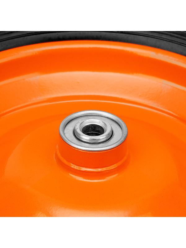 Колесо пневматическое 4.80/4.00-8 D 380 мм, внутренний подшипник D 12 мм, длина оси 80 мм Palisad