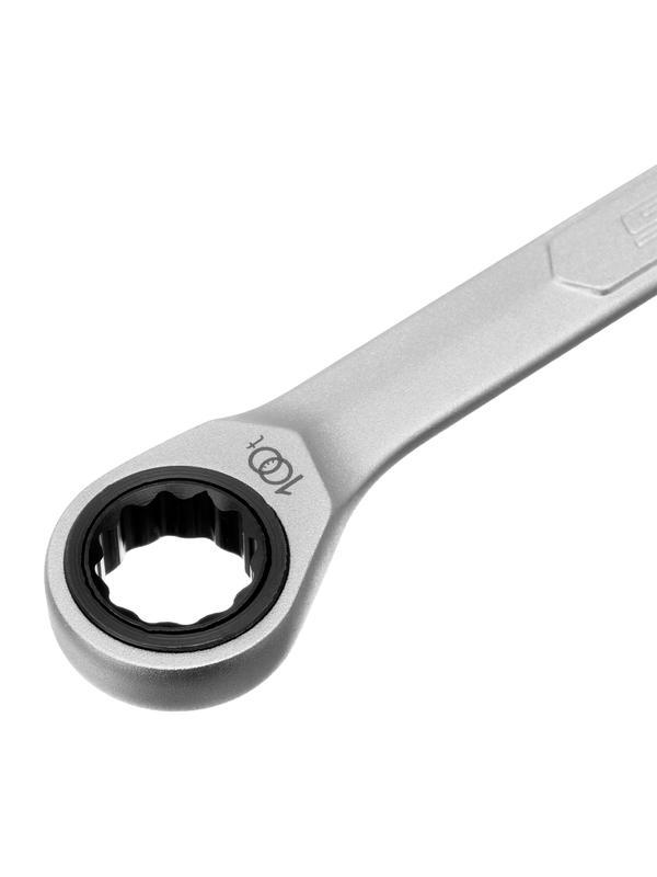 Набор ключей комбинированных трещоточных, количество зубьев 100, СRV, 5 шт, 8- 17 мм Gross