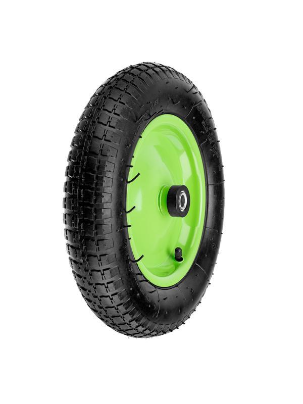 Колесо пневматическое 3.25/3.00-8, длина оси 90 мм, подшипник 16 мм Сибртех