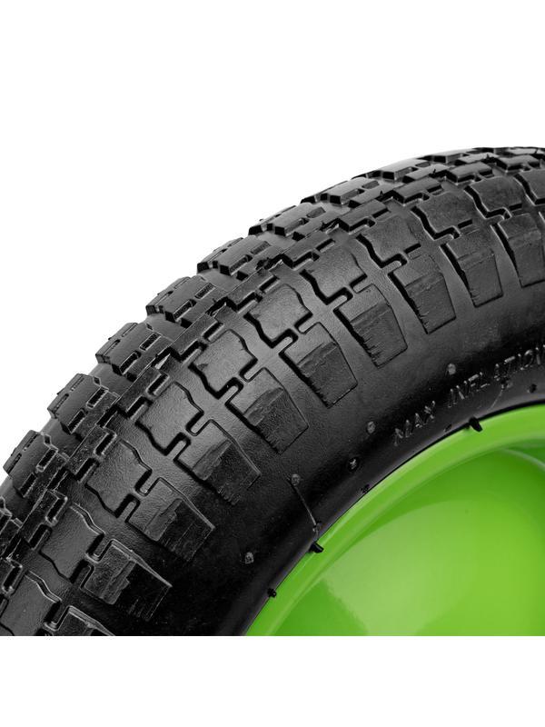 Колесо пневматическое 3.25/3.00-8, длина оси 90 мм, подшипник 16 мм Сибртех