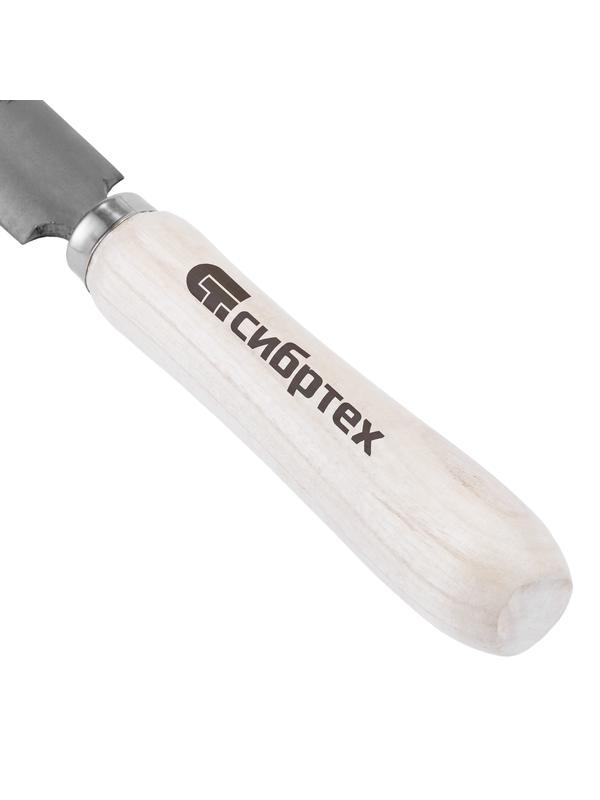 Напильник полукруглый, 250 мм, деревянная ручка Сибртех