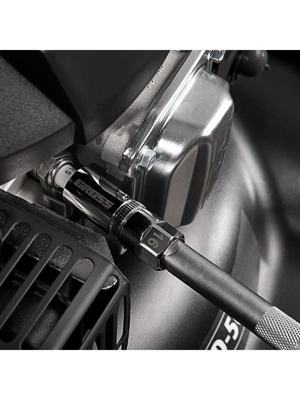 Головка торцевая свечная, магнитная, двенадцатигранная, 16 мм, под квадрат 1/2 Gross