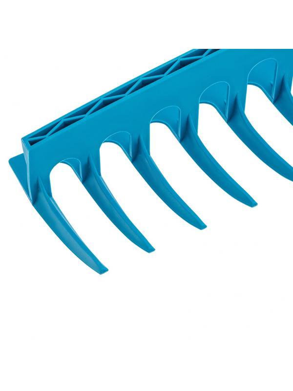 Грабли пластиковые, 565 мм, 18 прямых зубьев, усиленные, Luxe, Palisad