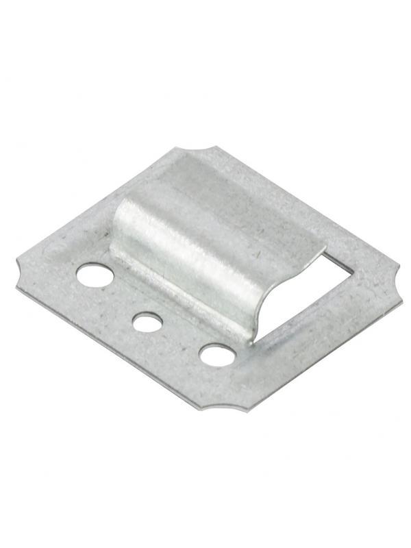 Кляймер №3, оцинкованный с гвоздями, 100 шт Россия Сибртех