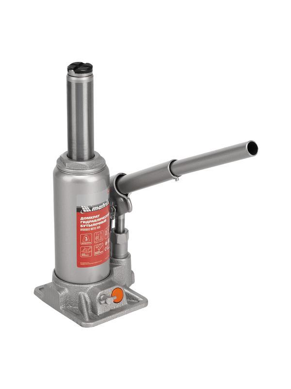 Домкрат гидравлический бутылочный, 3 т, h подъема 178-343 мм Matrix