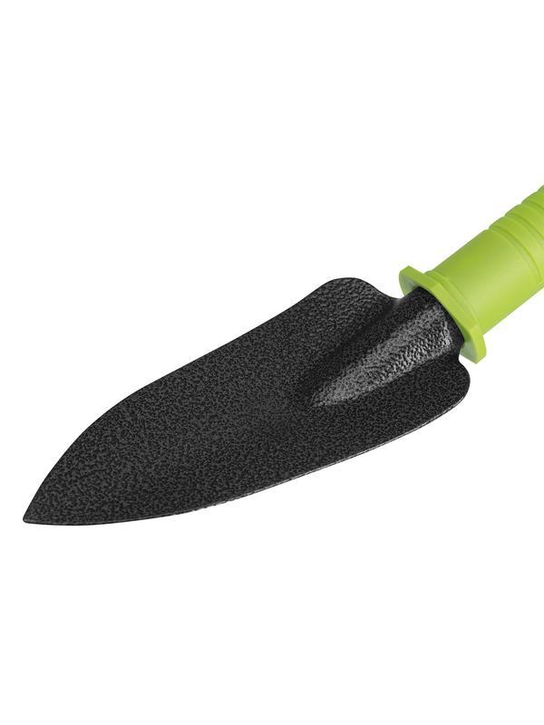 Совок посадочный узкий, 60 х 250 мм, стальной, пластиковая рукоятка, Standard, Palisad