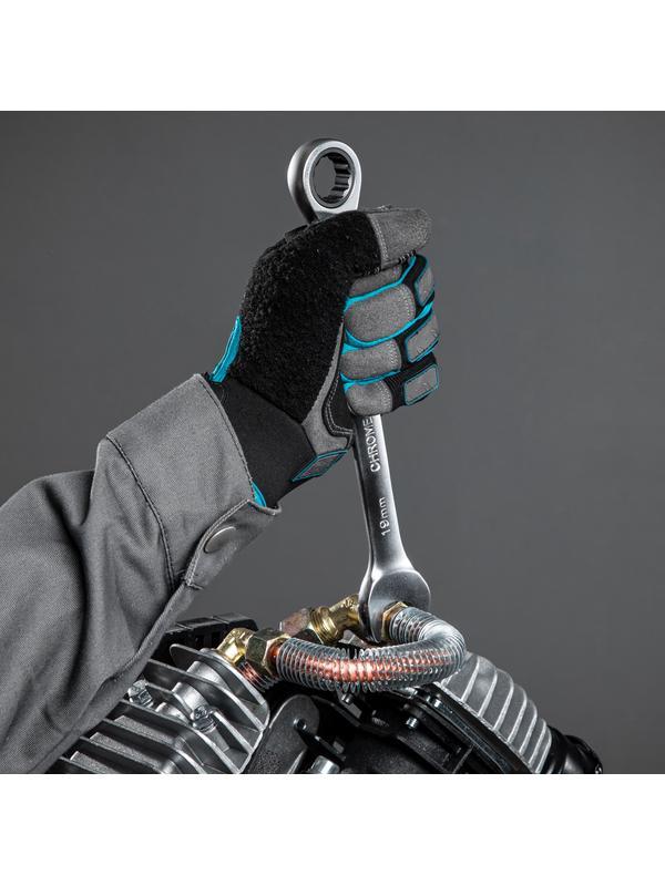 Набор ключей комбинированных, трещоточных 11 шт. Matrix