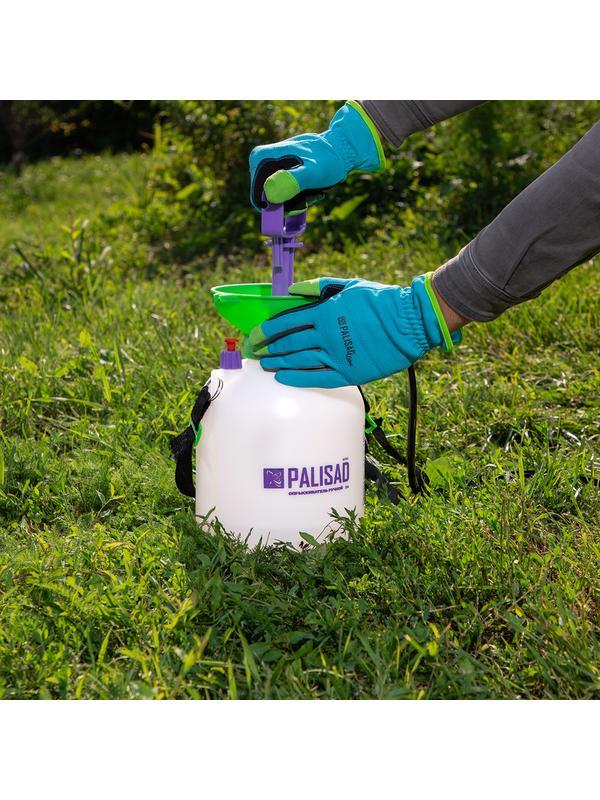 Опрыскиватель ручной с горловиной 3 л, с насосом, шлангом и разбрызгивателем Palisad