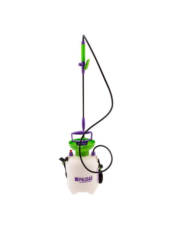 Опрыскиватель ручной с горловиной 3 л, с насосом, шлангом и разбрызгивателем Palisad