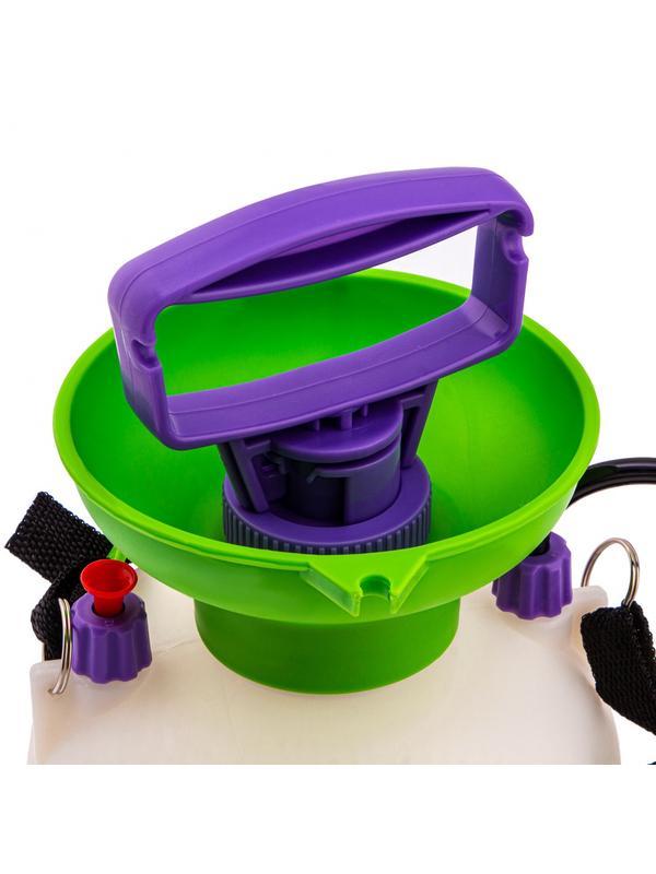 Опрыскиватель ручной с горловиной 3 л, с насосом, шлангом и разбрызгивателем Palisad